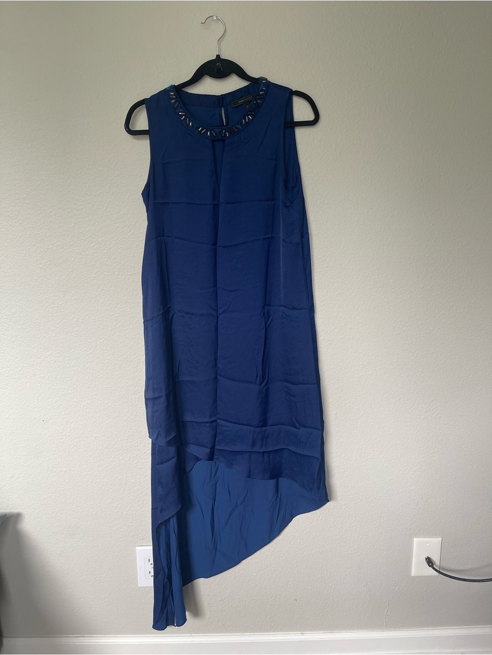 New BCBG maxazria evening nicol blue dress